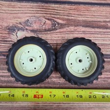 Tractor Rims And Tires Plastic 116 Scale White Tractor Rims And Tires Plastic 116 Scale White