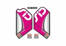 Rock Shox SID Team Mountain Bike Cycling Factory Style Decal Kit Sticker Pink