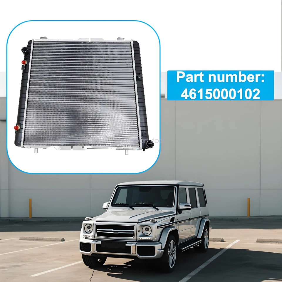 Radiator Assembly 4615000102 For Mercedes Benz G55 G550 G Class Wagon 463 09-15 - Image 2 of 4