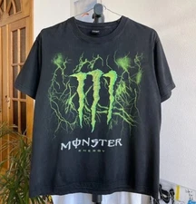 Monster Energy T-Shirt Unisex Graphic Tee Vintage Gift For Fans S-5XL