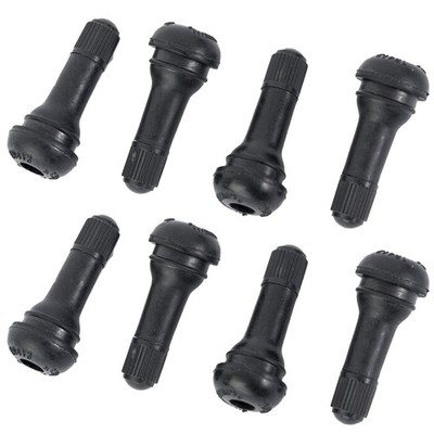 Aoerzn 8Pcs Premium TR413 Tubeless Tire Valve Stems, Black TR413-8pcs, 