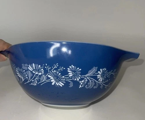 PYREX Blue Colonial Mist Cinderella Mixing Bowl #442