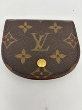 Louis Vuitton LV Coin Purse M61970 Vintage Porte Monnaie Gousset Used Auth YK735