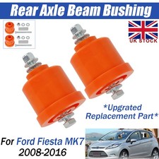 For Ford Fiesta MK7 2008-2016 Rear Axle Suspension Beam Bushes with Fixings Poly