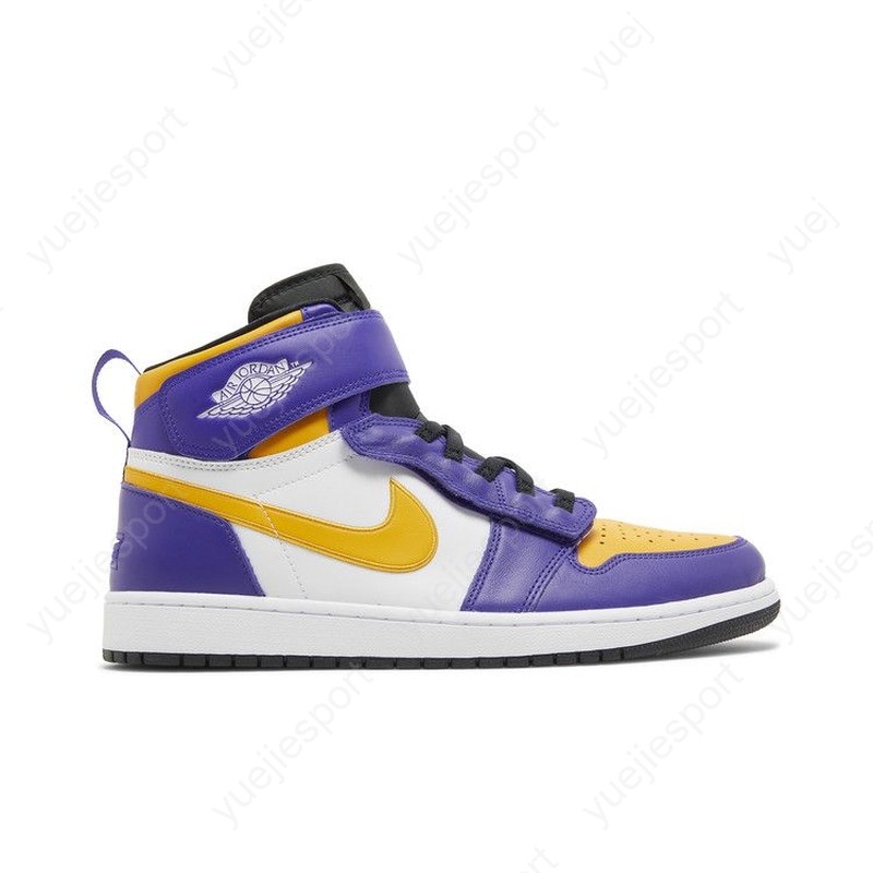 Size 10.5 - Air Jordan 1 FlyEase High Lakers for sale online