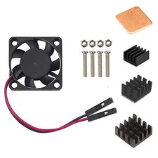 Raspberry Pi 4 Heatsink Fan Kit for Cooling Raspberry Pi 5 4 3, 30mm Fan Heat...