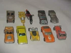 10 Vintage Beat Up Hot Wheels, Tootsie Toy, PlayArt, Match Box Die Cast Cars