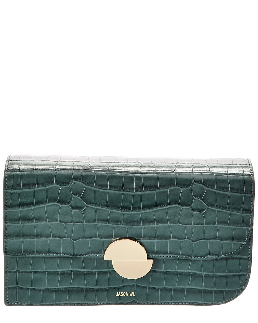 Женский клатч из крокодиловой кожи с тиснением Jason Wu 17190₽
