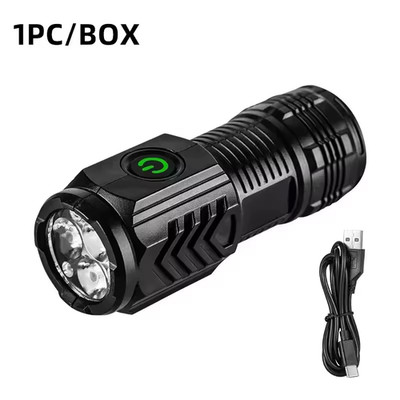 Self Defense Trustfire Rechargeable Lamp Flash Light High Power Flashlights Dyna