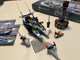 LEGO Agents Mission 4 Speedboat Rescue (8633) - Complete in Excellent Condition