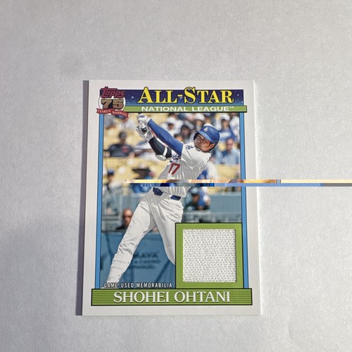 2026 Topps Series 2 Shohei Ohtani 1991 All-Star Relic Dodgers #91ASR-SO