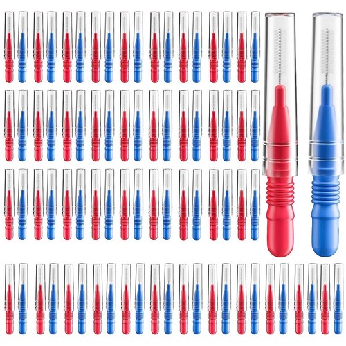 Interdental Brush,Toothpick Tooth Flossing Head Oral Dental Hygiene Brush, Br...