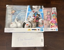 Sh Figuarts Bulma & Bike bundle, kid Goku Dragon ball