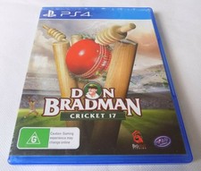 Mint Disc Playstation 4 Ps4 Don Bradman Cricket 17