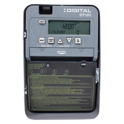 Intermatic DT101 24-Hour Dial Digital Time Switch   Electronic Controls, NEW