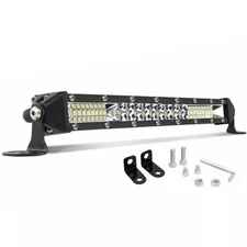 10''12inch LED Light Bar Spot Flood Combo for Truck SUV ATV Jeep Offroad Driving