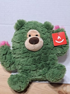 Aurora Cactus Bear Plush 7'' Stuffed Animal Toy Soft Green Teddy 2020 