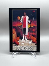 Moses Malone 1994 Upper Deck 3x5 Nike Original Poster Card 