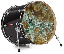 Vinyl Decal Skin for 24" Bass Kick Drum Head New Beginning