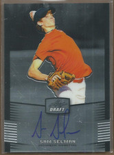 2012 Leaf Metal Draft #SS1 Sam Selman Auto - BB