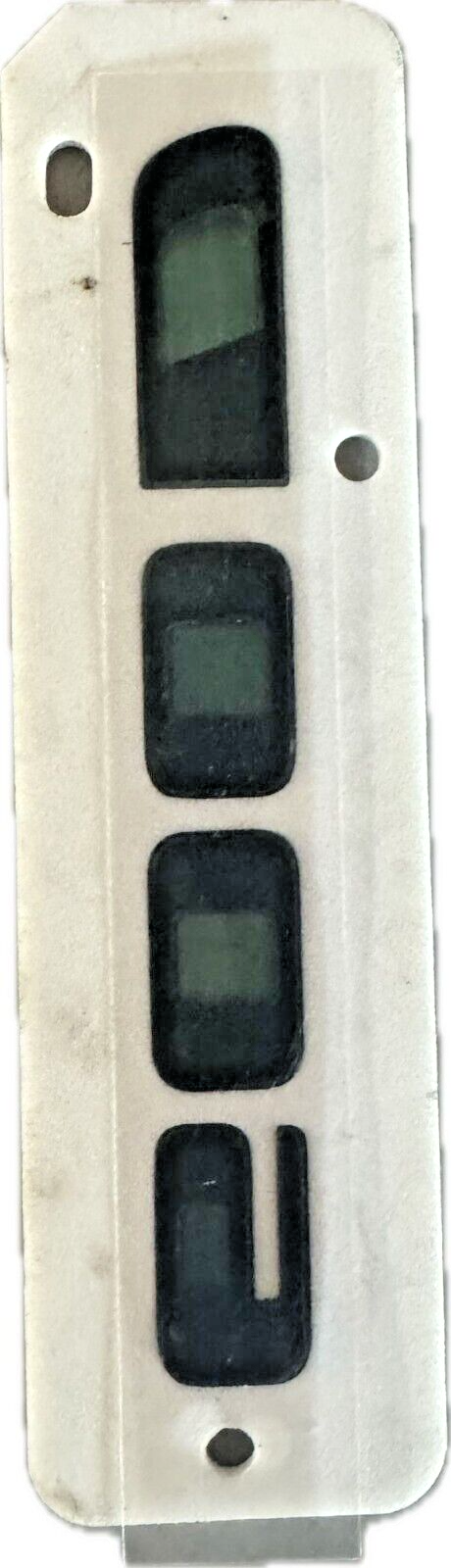 GM OEM 2021-2024 Cadillac Escalade Diesel 600D 600 Gloss Black Emblem Sign Logo