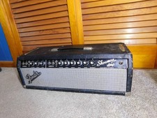 1965 Fender Showman Blackface Electric Guitar Amplifier -- Vintage -- 85 Watts !