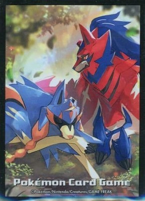 Pokemon Zacian Zamazenta Deck Shield Sleeves 64ct Card Protector