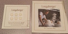 Butternut LONGABERGER 1 Pint Crock Lid/Coaster 30224 UNUSED NOS Open Box USA — photo 7