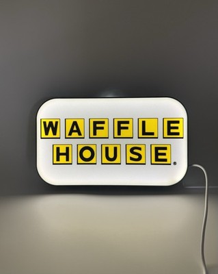 Waffle House -  Light Up LED Sign With USB Plug