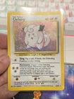 Pokémon Clefairy Base Set 5/102 Holo Rare 40 HP Wizards of the Coast 1999