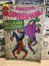 Marvel The Amazing Spiderman #6 1963 1st App of The Lizard ESTATE BASEMENT FIND