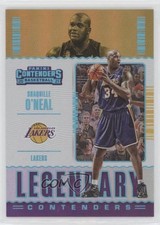 2020-21 Panini Contenders Legendary Contenders Shaquille O'Neal #1 HOF h3a