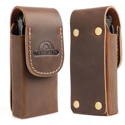 Leather Multitool Sheath for Leatherman Wave & Wave+ - Multitool Holster for ...