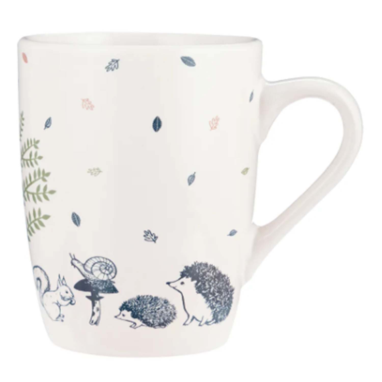 Coffee Mug Stoneware Woodland 330ml Cup Latte Choco Hot Beverages Drinking Mug