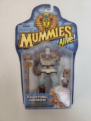 1997 Hasbro Mummies Alive! Fighting Armon 5'' Action Figure