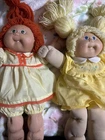Cabbage Patch Kids Coleco 1985/86 Doll Lot Tooth Dimples Green Eyes Blue Eyes
