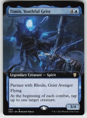 MP-01 Played Timin, Youthful Geist (Extended Art) 54 Commander: Innistrad: Crims