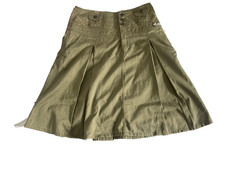 Vintage Diesel Khaki Cargo Skirt – Y2K Style Skirt size 8