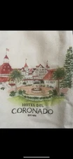 Hotel Del Coronado Est. 1888 Tea Towel 100% Cotton