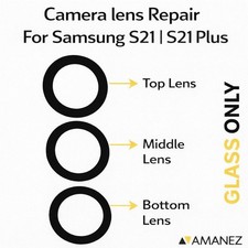 For Samsung S21  S21 Plus Back Camera Glass Lens Cover Replacement