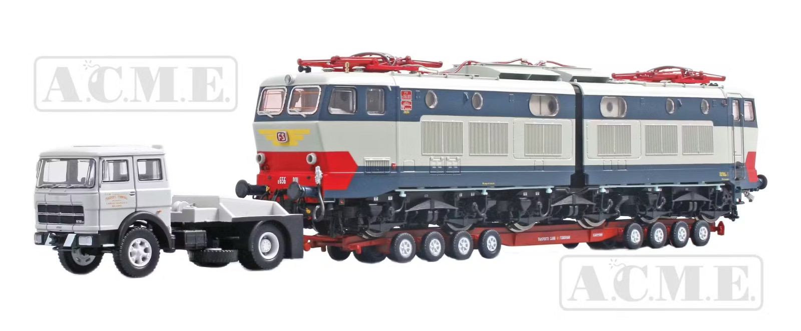 ACME 69750 E656 001 Blue/Grey Electric Locomotive HO DCC Sound