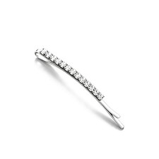 Silver for Rhinestone Hair Clip for Women Alloy Hairpin for Side Bangs Styling