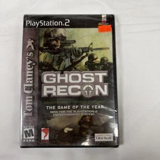 Tom Clancy's Ghost Recon PS2 Sony PlayStation 2 Black Label Brand New Sealed