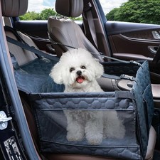 Dog Car Seat for Medium Large Dogs, Pet Car Seat with Adjustable Safety Belt  S