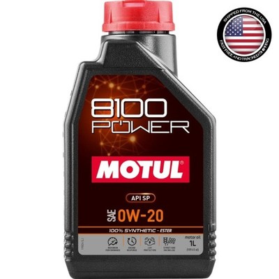 Ester-Based 8100 Power 0W-20 Engine Oil | LSPI Protection for Turbo Engines | 1L