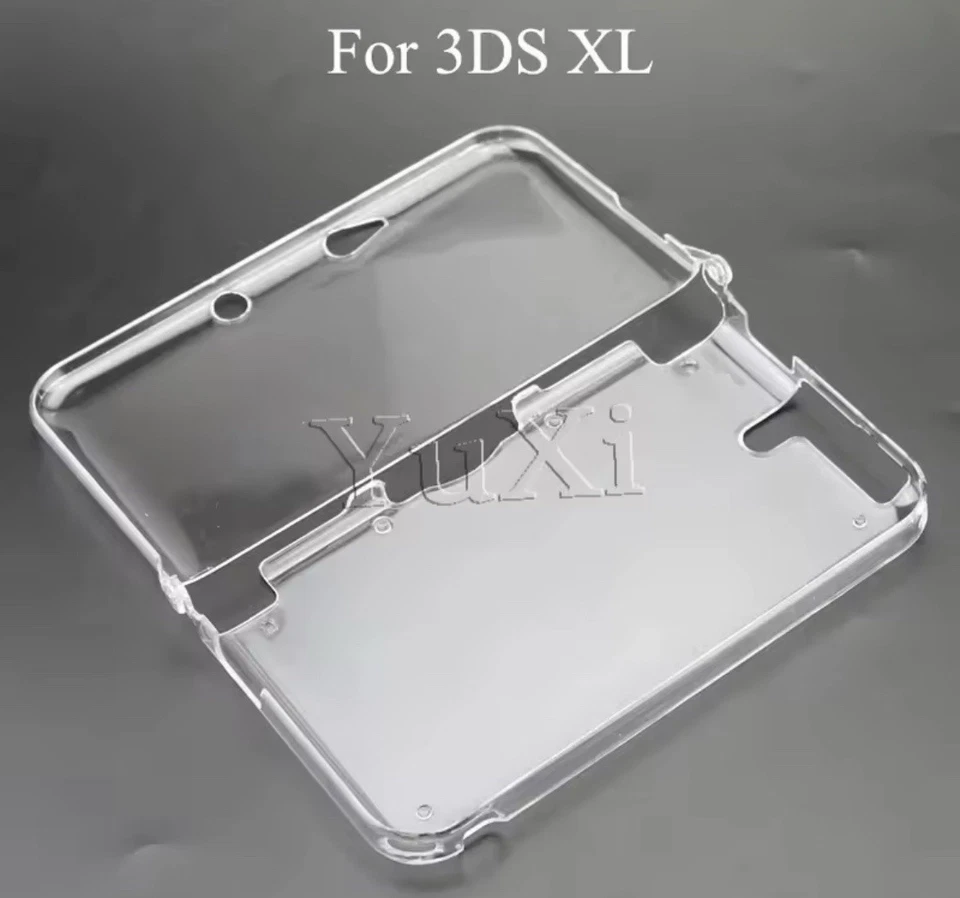New 3DS XL LL 3DS Plastic Clear Protective Case Cover Hard Shell Skin For 3DS - Image 3 of 4