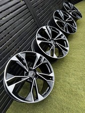 OEM AUDI A5 S5 20" POLYGON Black Edition Alloy Wheels 8W0601025EQ 9J ET34 5x112