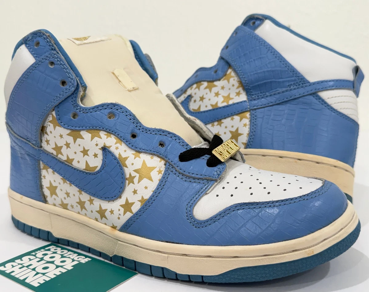 Nike Supreme x Dunk Pro SB High Blue | eBay
