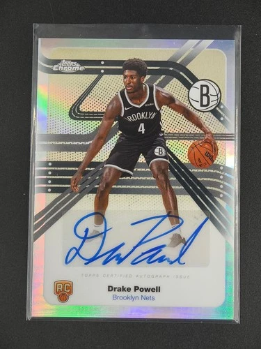 2025 Topps Chrome Drake Powell Next Stop Signatures (RAW)