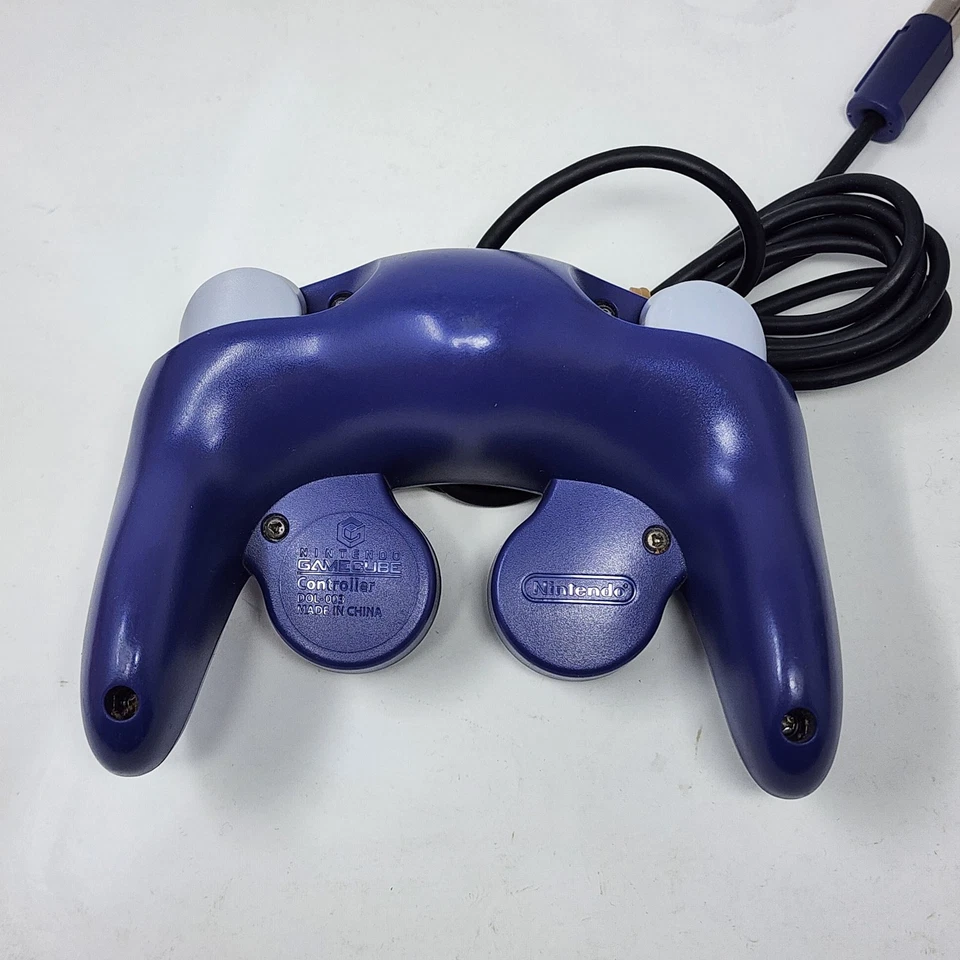 Nintendo GameCube Indigo Controller Official Good Condition - Image 2 of 4